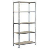 Estantería Mader 167.4x71x31cm 5b Galva/Madera 75kg Simon Rack