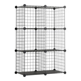 Estantería Modular Metálica Titan C6 Negro