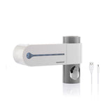Esterilizador Uv De Cepillos Dentales Con Soporte Y Dispensador De Dentífrico