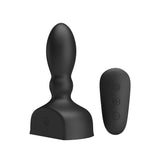 Estimulador Anal Harriet Inflable Usb Silicone Negro