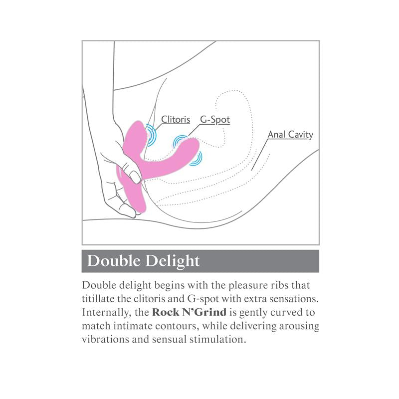 3some -Doble Estimulacion - Rosa