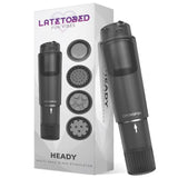 Estimulador Heady  Con 4 Cabezales Negro