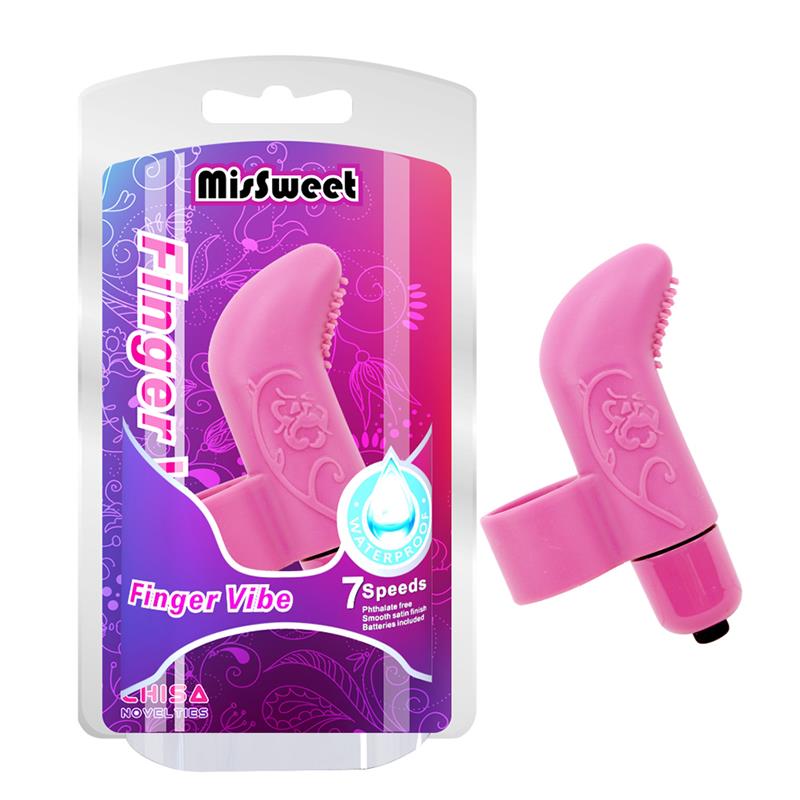 Estimulador Missweet Silicona 7.6 Cm X 2.2 Cm Rosa