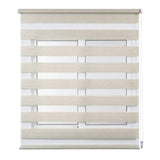 Estor Enrollable Clip&Fix Noche&Dia Lino 120x180cm