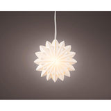 Estrella Colgante De Papel Microled, Ø40x10,5cm. Lumineo