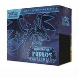 Estuche Entrenador Elite Cartas Fuegos Fantasmales Pokemon Latino