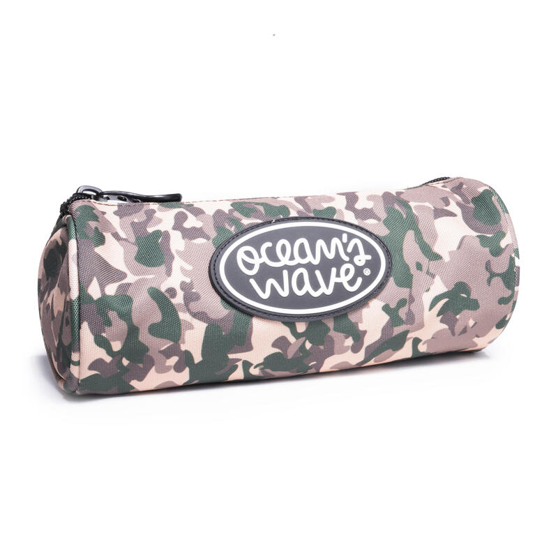 Estuche Redondo Ocean'S Wave Ocw00483 - Camuflaje Tierra