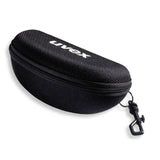 Estuche Textil Negro Con Mosquetón Protección Ocular Uvex Negra