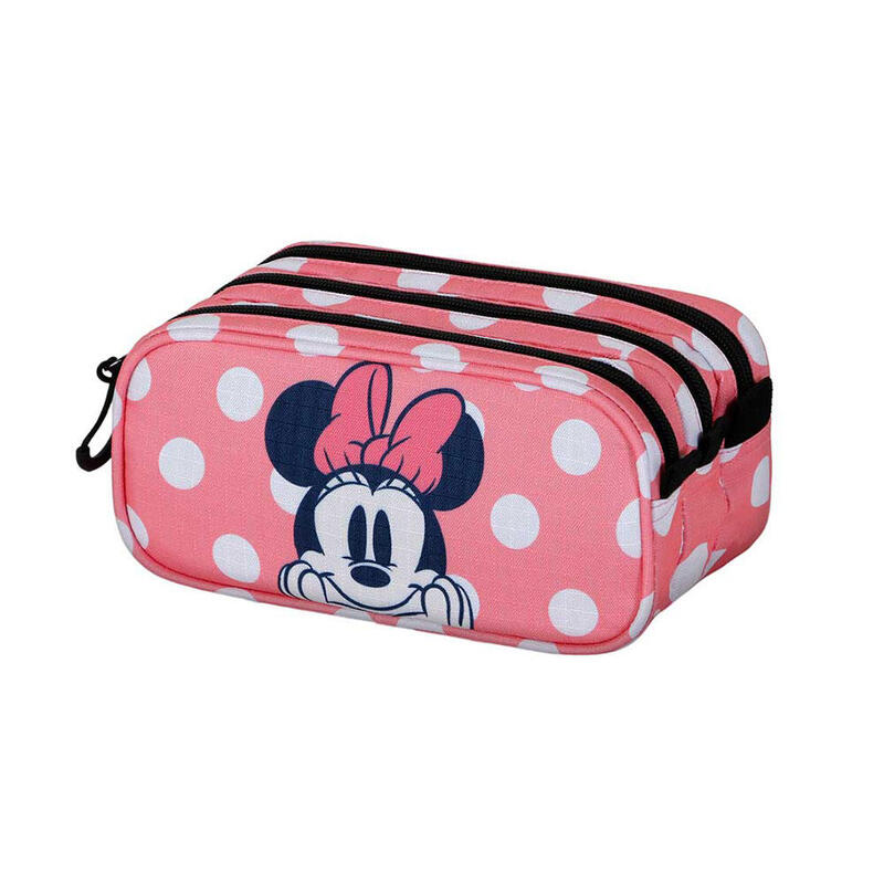 Estuche Triple Bolsillos Fan 2.2 Minnie Mouse Closer. Karactermania