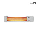 Estufa De Baño De Cuarzo - Modelo Marfil - 600-1200w - Orientable - Edm