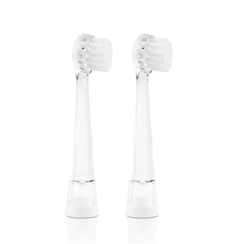 Eta Eta071090100 Sonetic Toothbrush Replacement For Eta0710, 3-6 Years, 2 Brush Heads, White