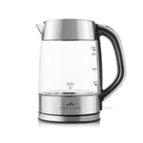 Eta Eta415490000 Crysten Kettle, 1.7 L, Glass Stainless Steel