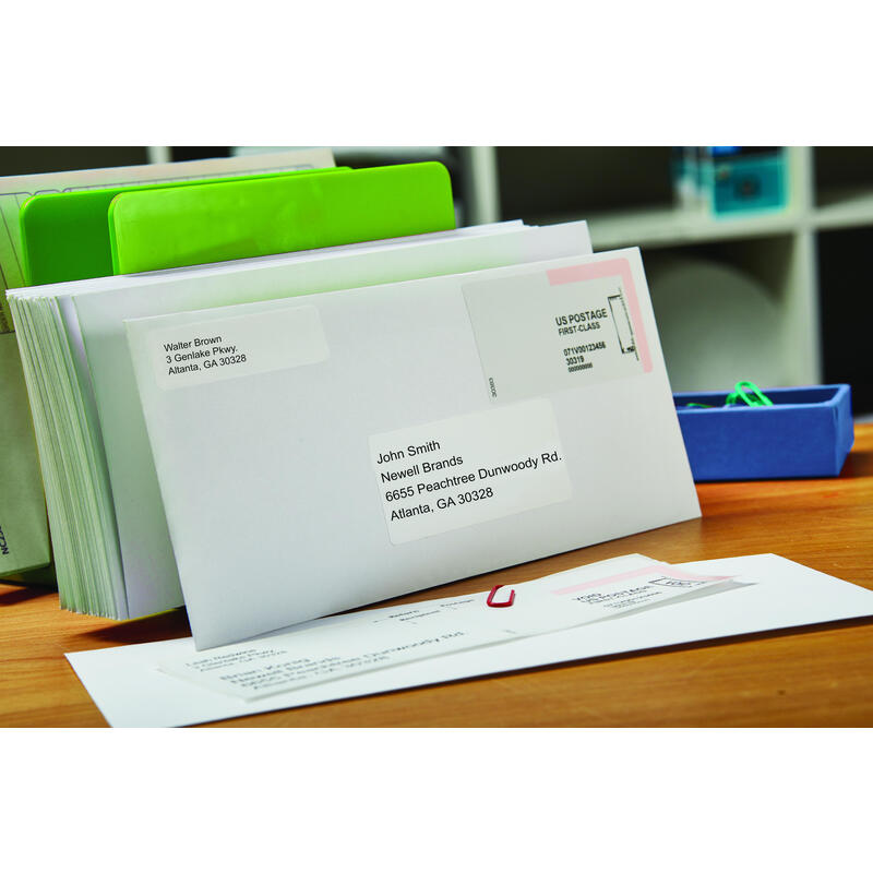 Etiqueta Dymo Label Writer Papel Para Direcciones. 260 X2 Rollos Blancas De 89x36mm