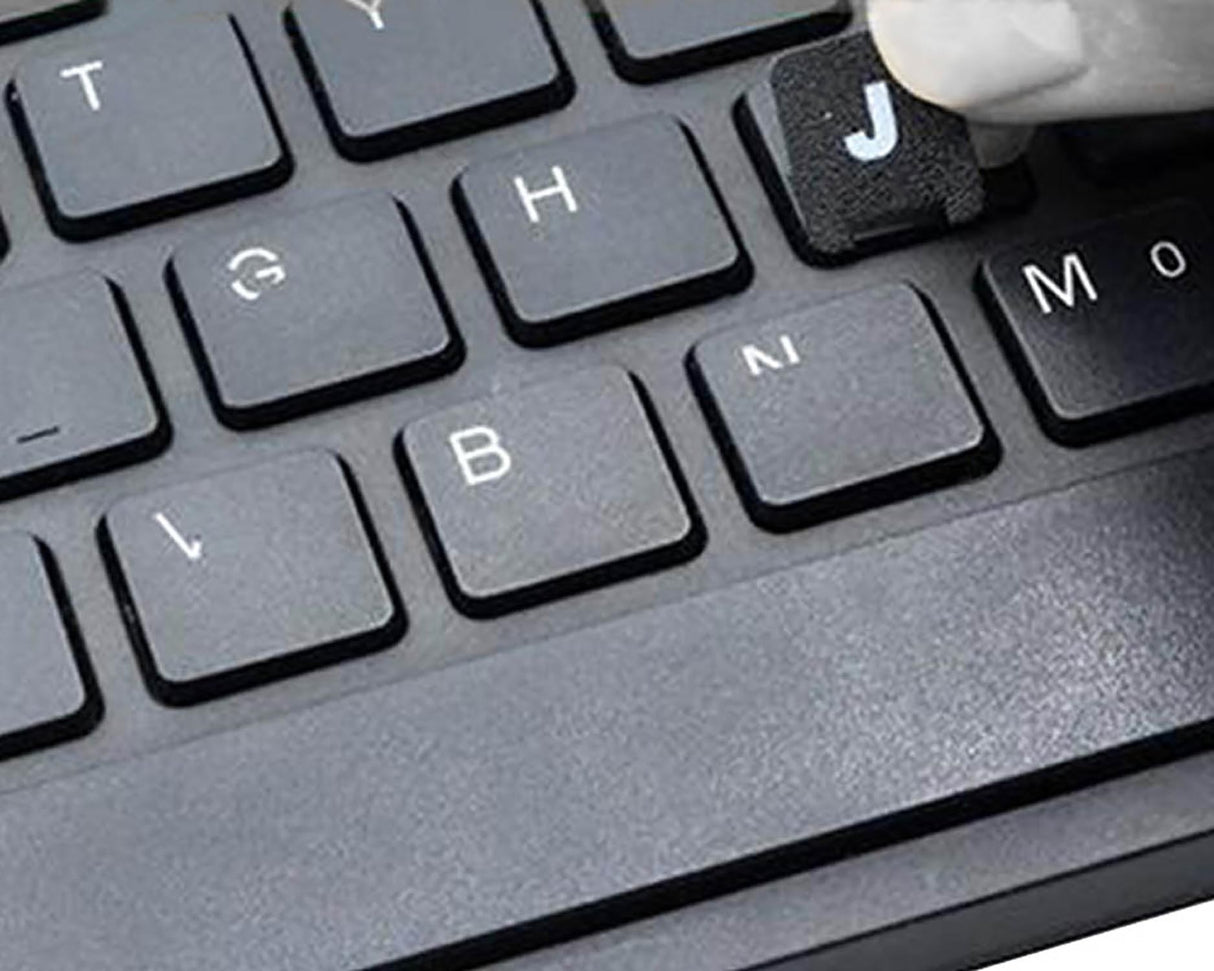 Pegatina Para Convertir Teclado En Idioma Ruso Blanco