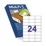 Etiquetas Adhesivas Apli Multi3 10518 70 X 37mm 500 Hojas