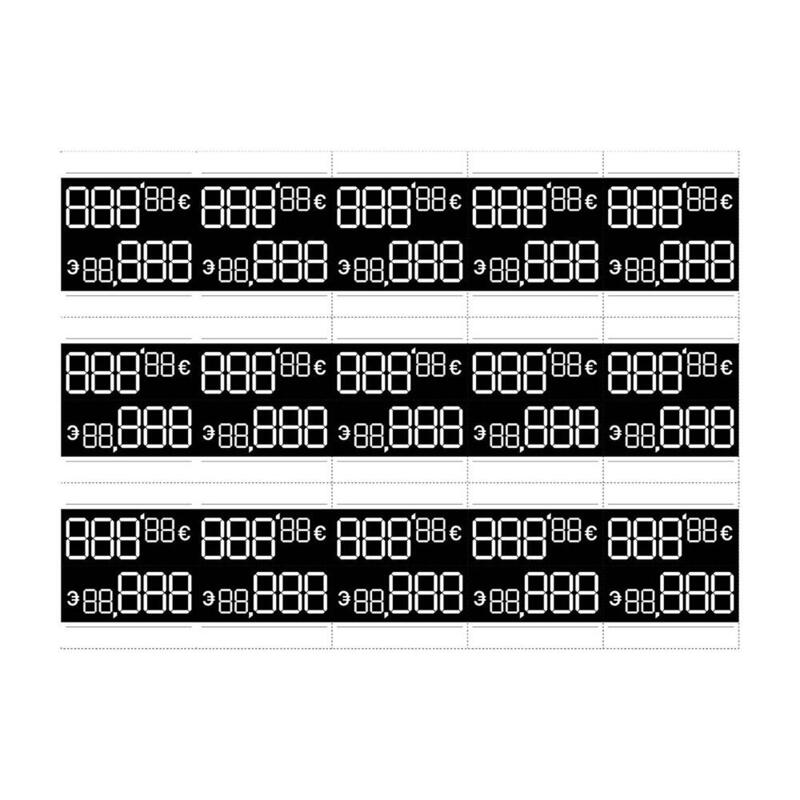 Etiquetas De Precios Personalizables, 54 X 33 Mm