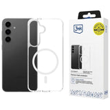 Etui Armor Magcase Para Samsung S24 Fe Magsafe Transparente
