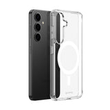Etui Crystal Shield Magnetic Samsung Galaxy S25+ Magsafe Przezroczyste