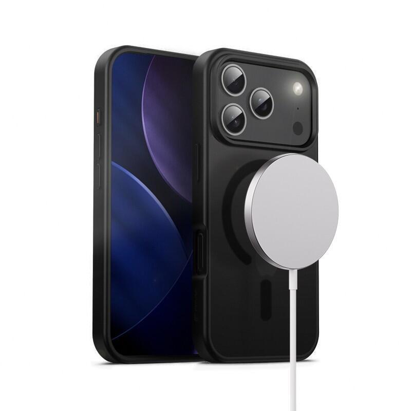 Etui Hybrid Frost Mag Cover Iphone 17 Pro Magsafe Czarne