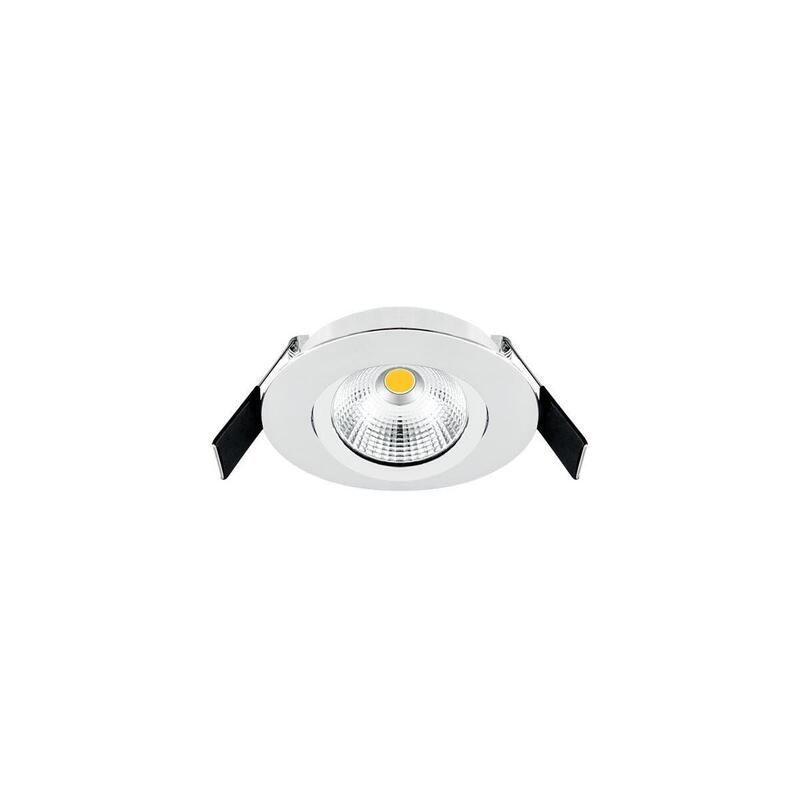 Evn Esw44n60102 Led Techo Empotrable Redondo Abatible Ip44 ,6w 3000k 683lm