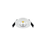 Evn Esw44n60102 Led Techo Empotrable Redondo Abatible Ip44 ,6w 3000k 683lm