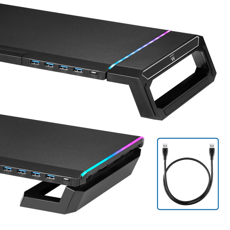 Ewent Elevador Monitor Rgb Con Hub Usb 3.0