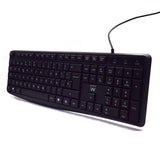 Ewent Ew3001 Teclado Escritura Silenciosa Usb