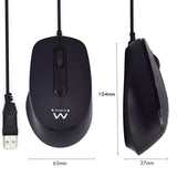 Ewent Ew3159 Raton Click Silencioso Usb