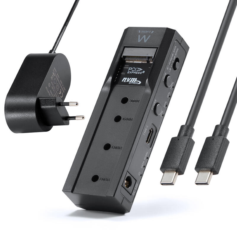 Ewent Ew7065 Clonador Dual Bay Hdd/Nvme M2 Ssd