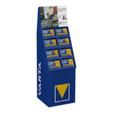 Expositor Promocional Longlife Power 8+4, 89 Packs (50 Packs Aa + 39 Packs Aaa) Varta