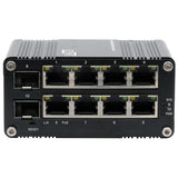 Exsys Ex-62035mpoe-Sfp-8+2 Port Industrial Gigabit Sfp Poe+ Mini Switch, Web Managed