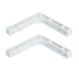Extension Wall Bracket - 6"X6" Plastic - 15x15cm (1 Pair)