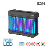 Exterminador De Insectos Profesional Electronico Led 10w 31,6x10x26,3cm Color Negro Edm