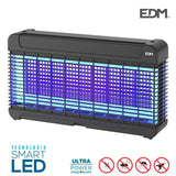 Exterminador De Insectos Profesional Electronico Led 11w 47x10x26,3cm Color Negro Edm