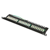 Extralink 0.5u 24port Cat6 Utp Patchpanel