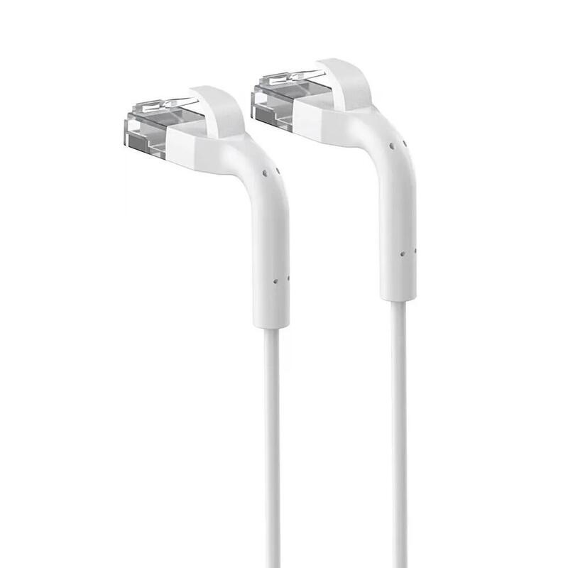 Extralink Lan Patchcord Cat.6 U/Ftp 3m 1gbit Bendable Booted Foiled Twisted Pair Bare Copper White