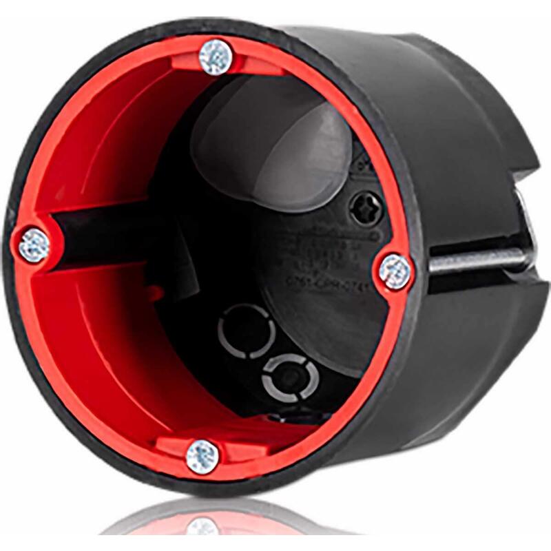 F-Tronic Hw Brandschutzdose Ø68mm, T=62mm, M. Leitungs- U. Rohreinführungen, Bs3700