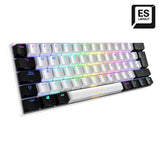 EAN 4044951033966 - Sharkoon SGK50 S4 teclado Juego USB QWERTY Español Blanco imagen 4
