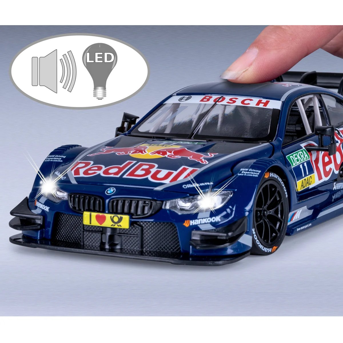Jamara Bmw M4 Dtm 1:24 Azul 3+