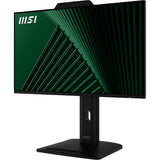 Msi Pro Mp242pmgde, Monitor Led 60 Cm (23,8 Pulgadas), Negro, Fullhd, Ips, Webcam, Micrófono, Hdmi, Dp, Vga, Hub Usb, Panel 120hz 9s6-3pd89t-002