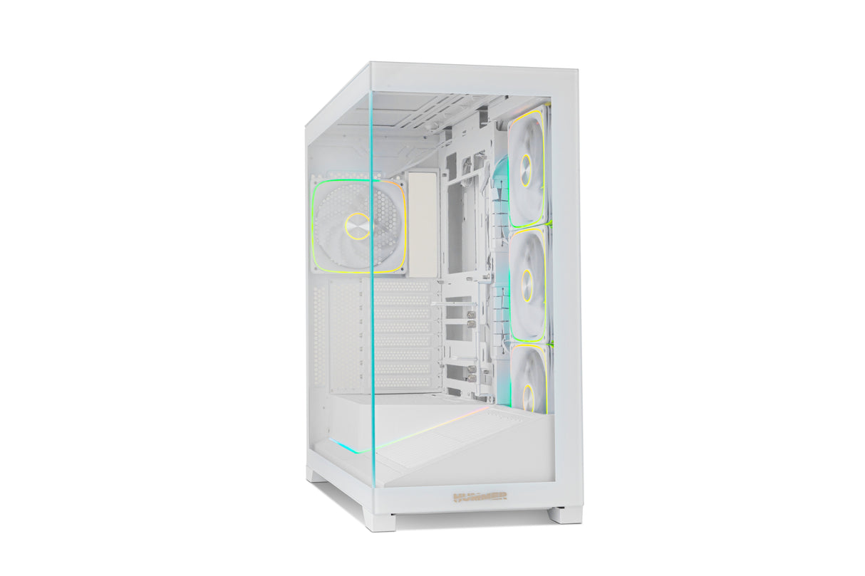 Caja Pc Gaming Semitorre Nox Hummer Blade Blanca