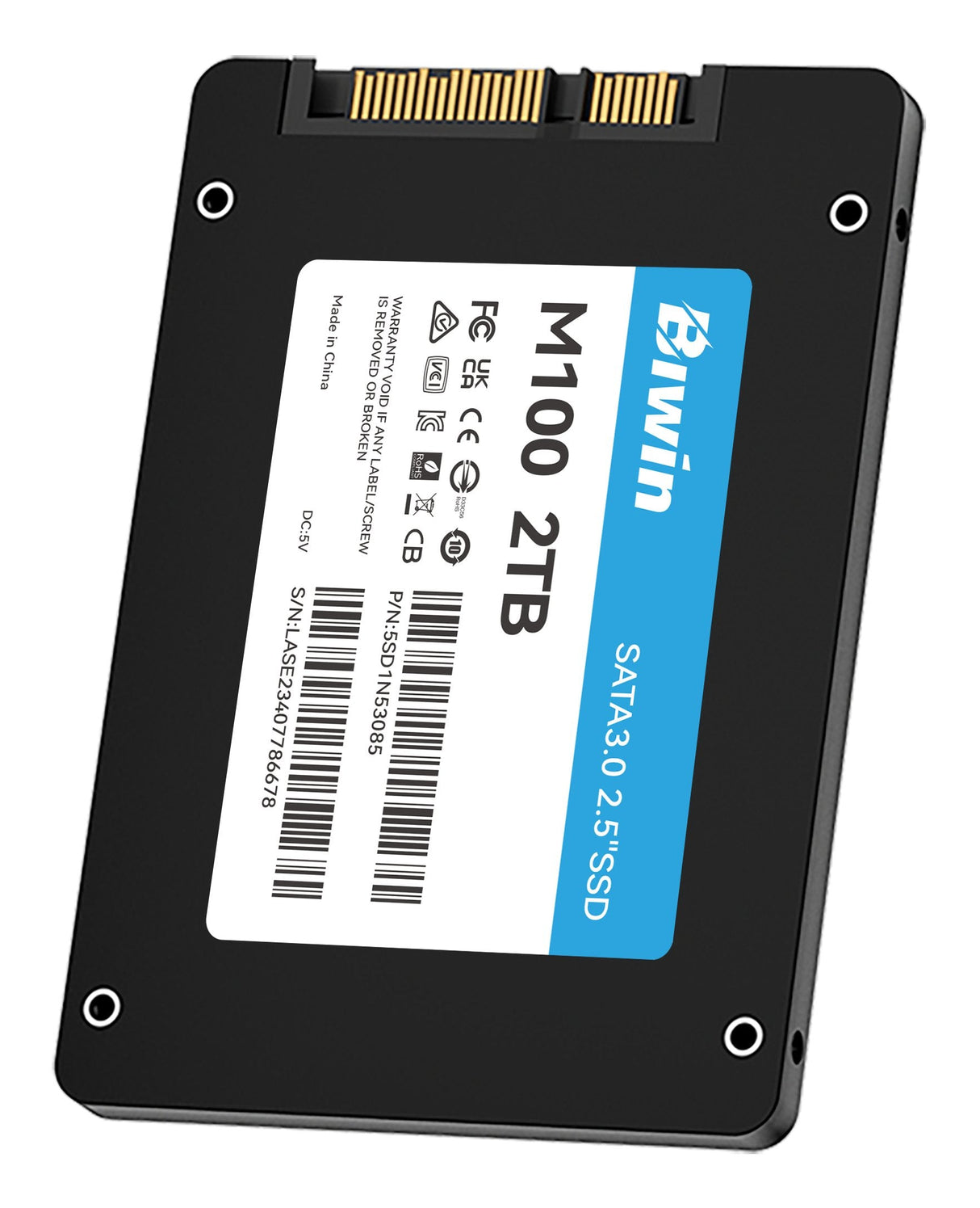EAN 6955914627369 - Biwin M100 2 TB 2.5" Serial ATA III imagen 6