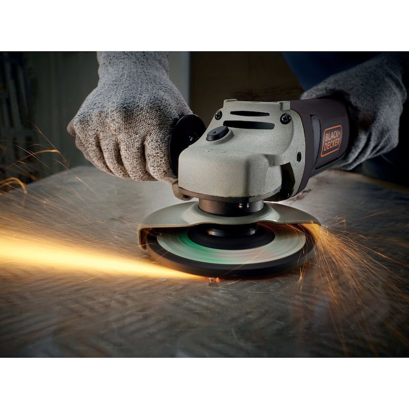 Black+Decker Amoladora Angular Kg1202k Kg1202k-Qs