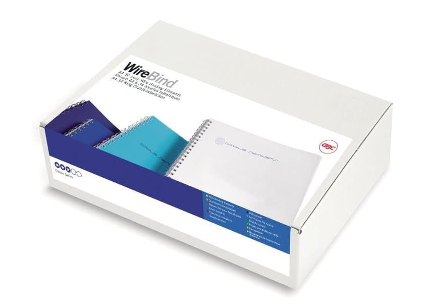 Gbc Wire Nº5 (7.9 Mm) Negro (Caja 100)