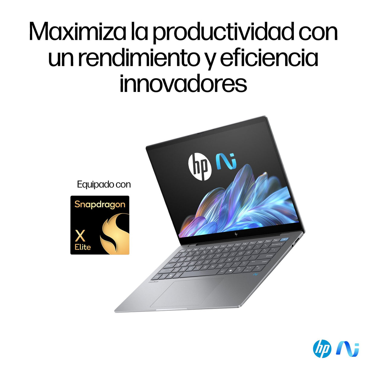Portátil Hp Omnibook X 14 Qc Snapdragon X1e-78-100 (12c) 16gb Lpddr5x 1tb Gen4 Adreno Andaz Touch/2.2k (2240x1400) Ips 300n Narrow Border Win 11