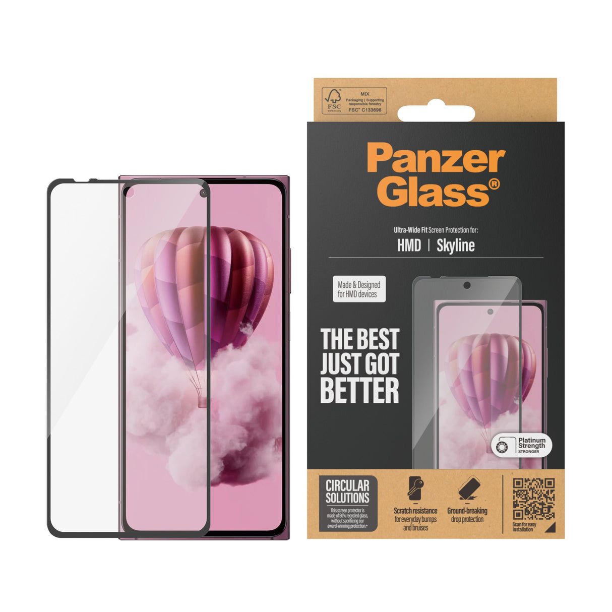 EAN 5715685002205 - PanzerGlass ® Screen Protector HMD Skyline | Ultra-Wide Fit Protector de pantalla 1 pieza(s) imagen 2