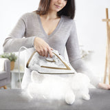 EAN 3121040086469 - Tefal Puregliss FV8042 Plancha vapor-seco Durilium AirGlide Autoclean soleplate 3000 W Bronce, Blanco imagen 4