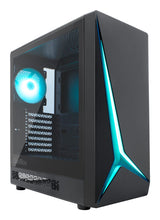 Caja Pc Coolbox Gaming Atx Ga450 Starlight Black Argb Usb-C 1 Vent.