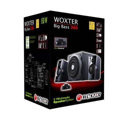 Altavoces Woxter Big Bass 260 150w 2.1
