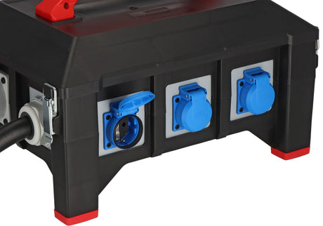 EAN 4007123687930 - Brennenstuhl BSV 5-63A RCD type B unidad de distribución de energía (PDU) 9 salidas AC Negro imagen 5